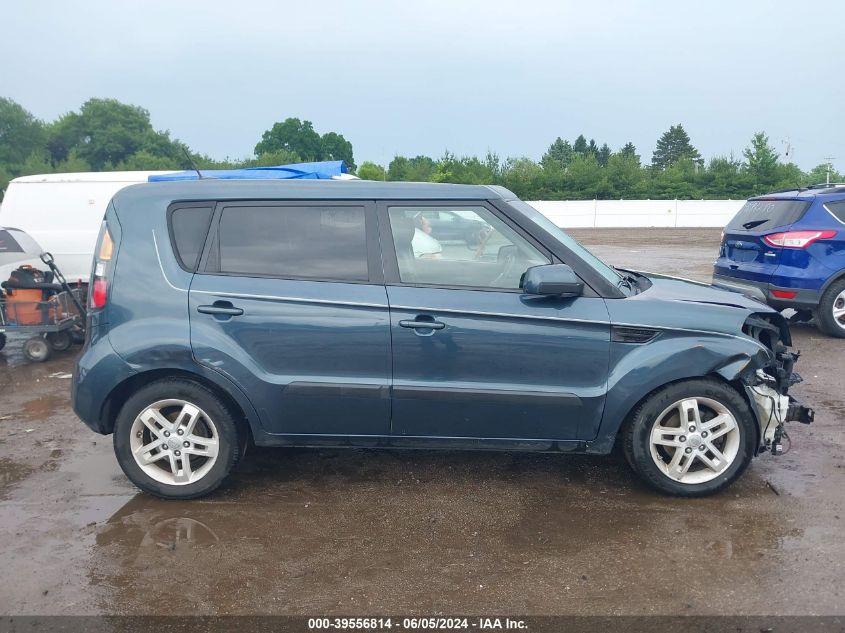 2011 Kia Soul + VIN: KNDJT2A25B7278037 Lot: 39556814
