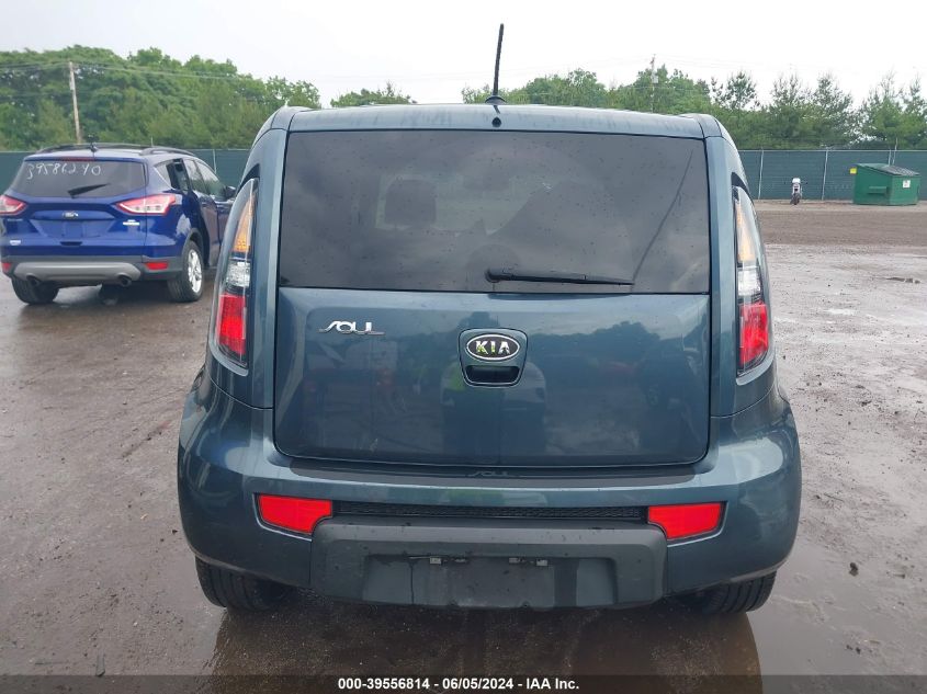2011 Kia Soul + VIN: KNDJT2A25B7278037 Lot: 39556814