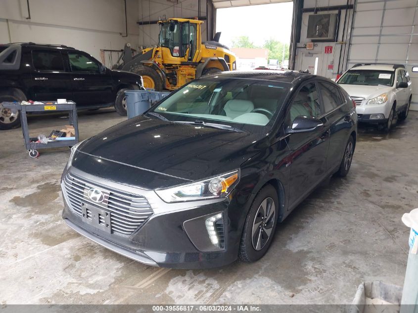 2019 Hyundai Ioniq Hybrid Sel VIN: KMHC75LC0KU117273 Lot: 39556817