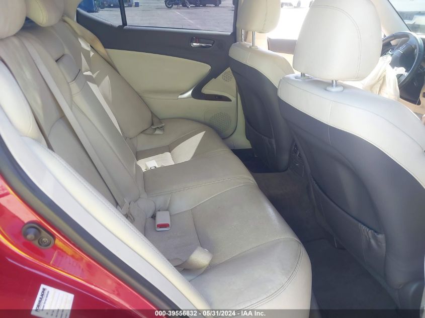 2010 Lexus Is 250 VIN: JTHBF5C25A2096150 Lot: 39556832