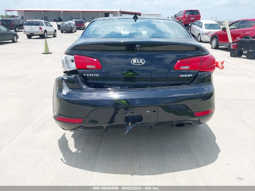2016 Kia Forte Koup Ex VIN: KNAFX6A83G5604746 Lot: 39556859