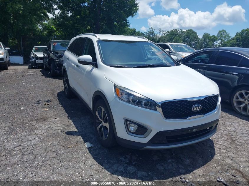 2016 Kia Sorento 3.3L Ex VIN: 5XYPH4A53GG154134 Lot: 39556870