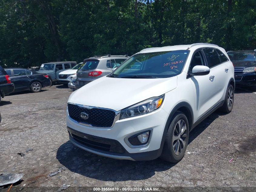 2016 Kia Sorento 3.3L Ex VIN: 5XYPH4A53GG154134 Lot: 39556870