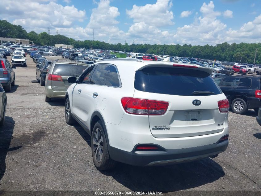 2016 Kia Sorento 3.3L Ex VIN: 5XYPH4A53GG154134 Lot: 39556870