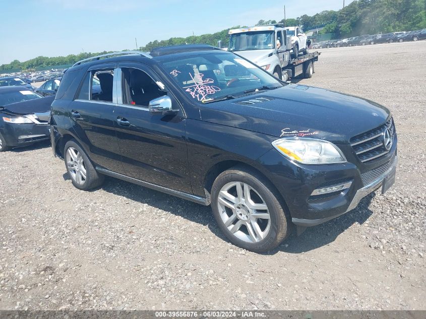 2013 Mercedes-Benz Ml 350 Bluetec 4Matic VIN: 4JGDA2EB6DA163302 Lot: 39556876