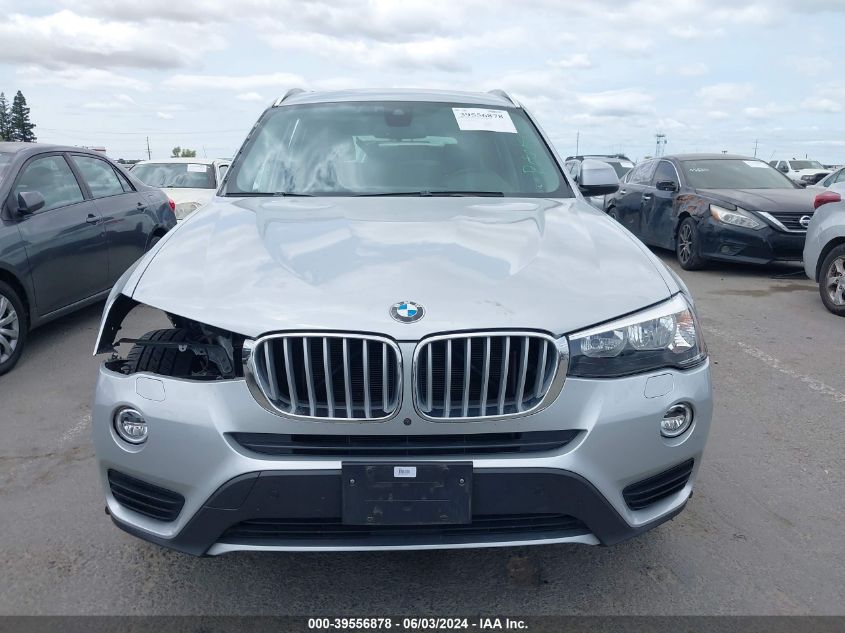 2017 BMW X3 xDrive28I VIN: 5UXWX9C34H0W78003 Lot: 39556878