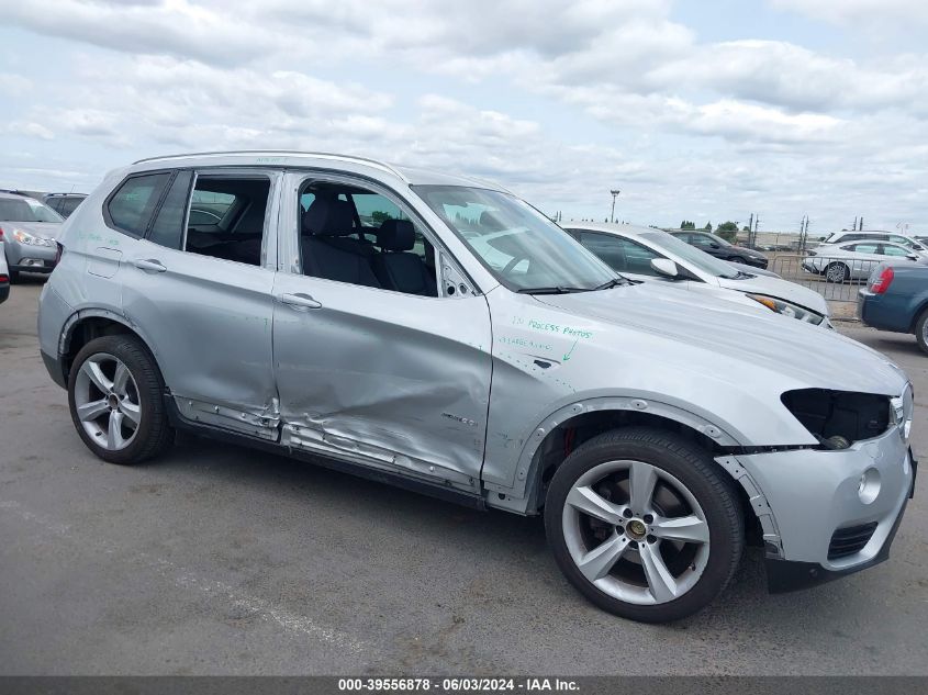 2017 BMW X3 xDrive28I VIN: 5UXWX9C34H0W78003 Lot: 39556878