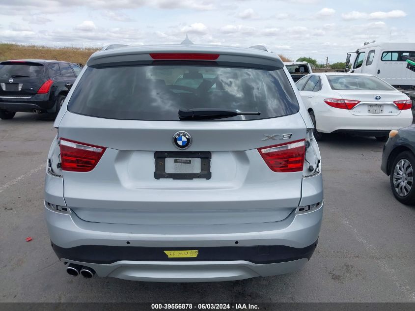 2017 BMW X3 xDrive28I VIN: 5UXWX9C34H0W78003 Lot: 39556878