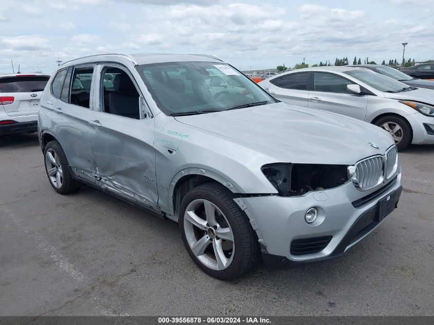 2017 BMW X3 xDrive28I VIN: 5UXWX9C34H0W78003 Lot: 39556878