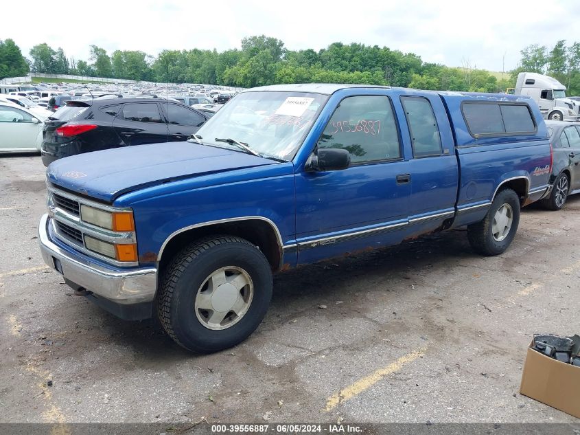 1997 Chevrolet Gmt-400 K1500 VIN: 2GCEK19R7V1150139 Lot: 39556887