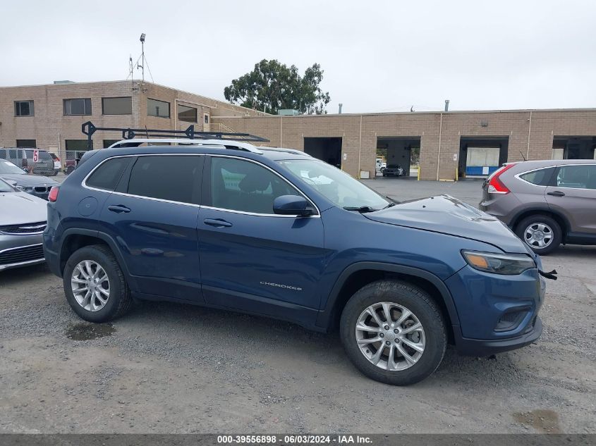 2019 Jeep Cherokee Latitude 4X4 VIN: 1C4PJMCB0KD385541 Lot: 39556898