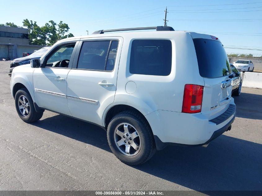 2011 Honda Pilot Touring VIN: 5FNYF4H99BB034924 Lot: 39556900