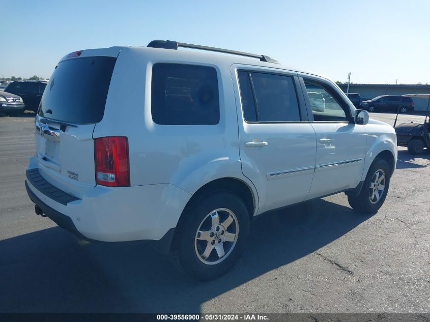 2011 Honda Pilot Touring VIN: 5FNYF4H99BB034924 Lot: 39556900