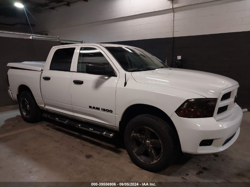 2012 Ram 1500 St VIN: 1C6RD7KT2CS227833 Lot: 39556906