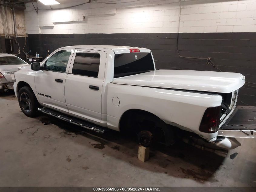 2012 Ram 1500 St VIN: 1C6RD7KT2CS227833 Lot: 39556906