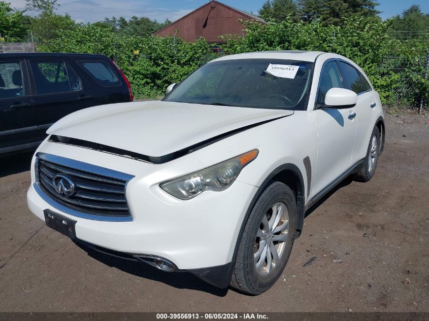 2012 Infiniti Fx35 VIN: JN8AS1MWXCM150119 Lot: 39556913