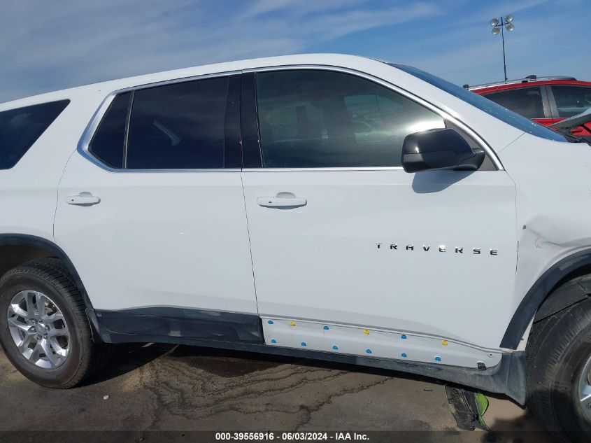 2021 Chevrolet Traverse Awd Ls VIN: 1GNEVFKW0MJ113367 Lot: 39556916