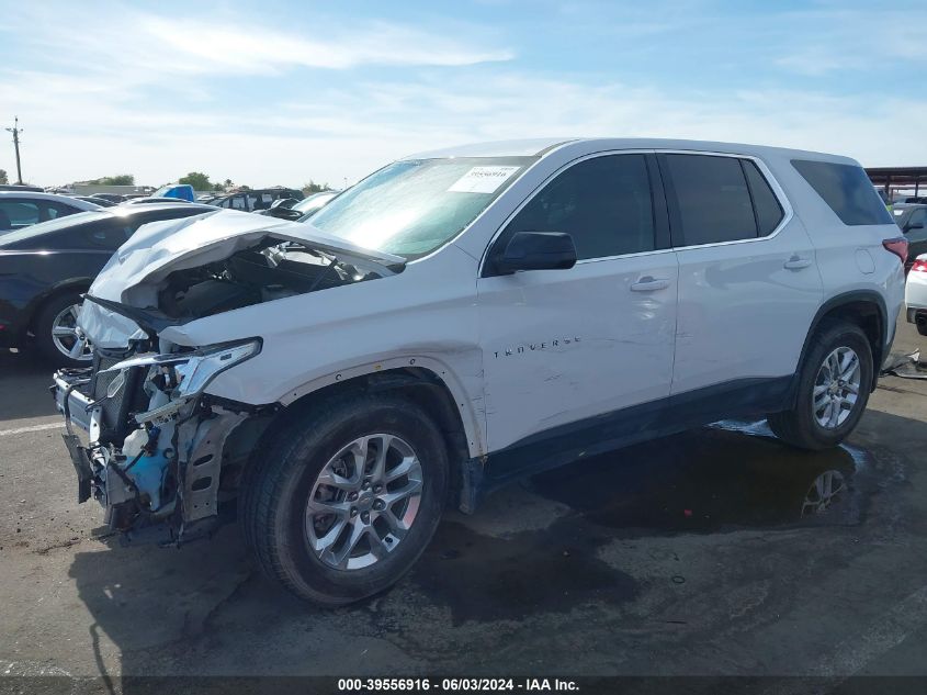 2021 Chevrolet Traverse Awd Ls VIN: 1GNEVFKW0MJ113367 Lot: 39556916