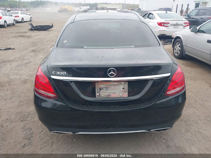 2015 Mercedes-Benz C 300 Luxury/Sport VIN: 55SWF4JB8FU075134 Lot: 39556919