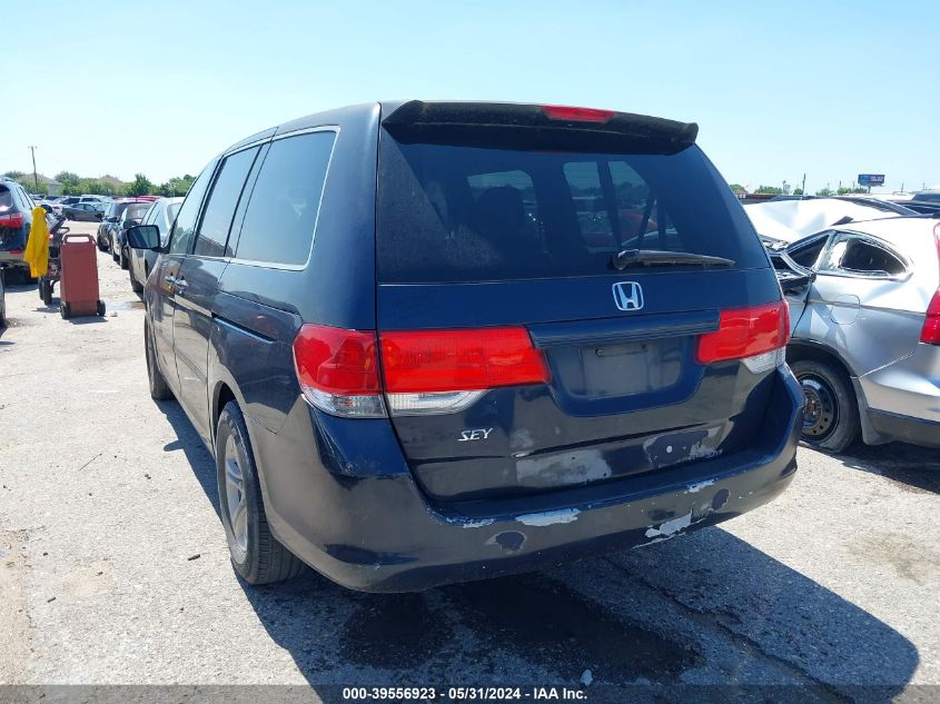 2009 Honda Odyssey Lx VIN: 5FNRL38249B051666 Lot: 39556923