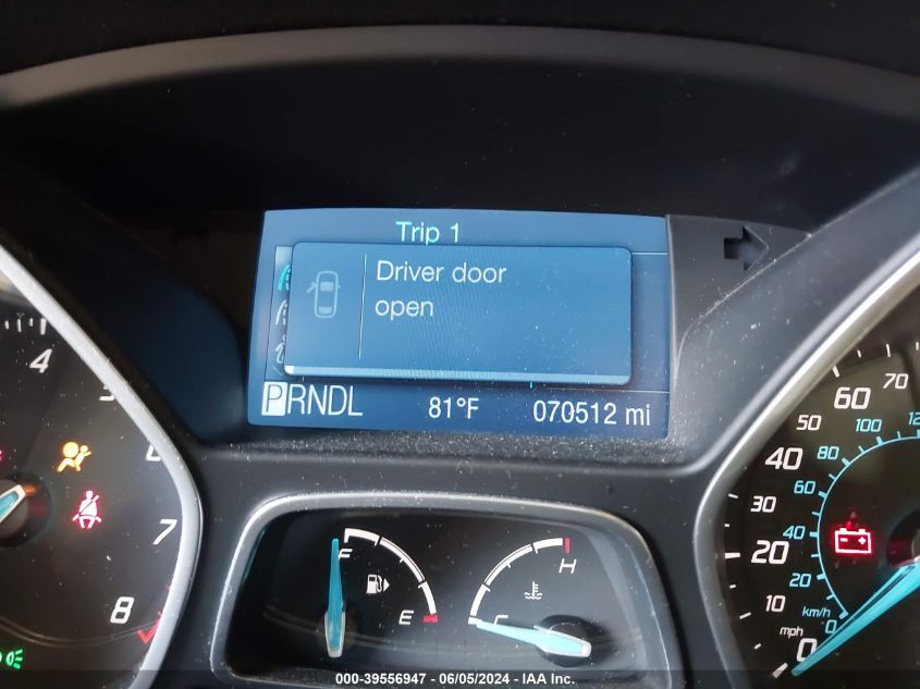 2012 Ford Focus Se VIN: 1FAHP3F25CL152020 Lot: 39556947