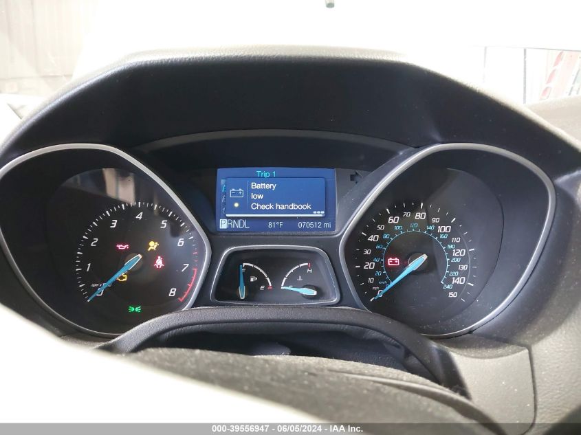 2012 Ford Focus Se VIN: 1FAHP3F25CL152020 Lot: 39556947