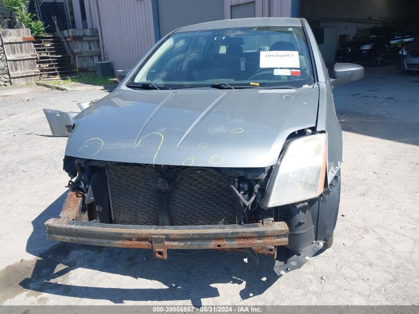 2007 Nissan Sentra 2.0S VIN: 3N1AB61E77L722710 Lot: 39556957