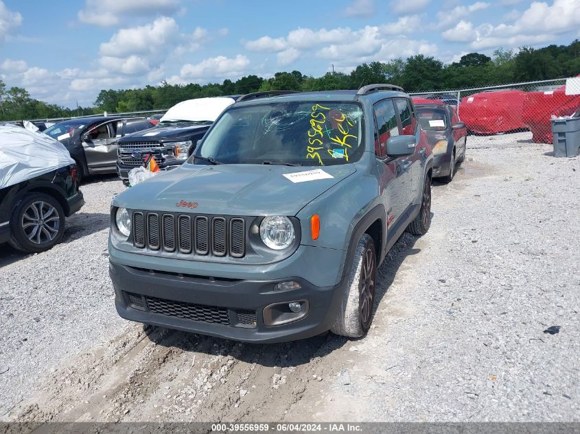 2016 Jeep Renegade 75Th Anniversary VIN: ZACCJABT8GPE15563 Lot: 39556959