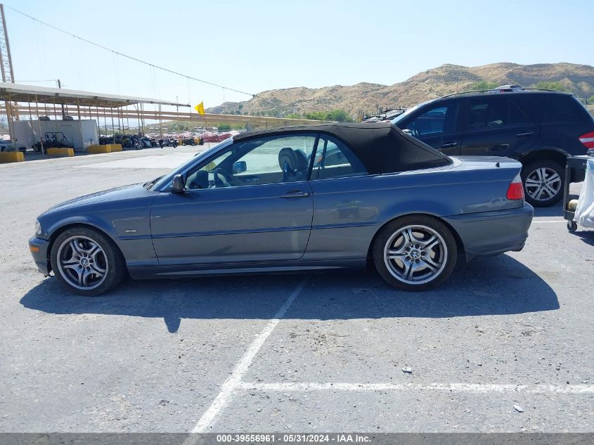2002 BMW 330Ci VIN: WBABS53462JU93028 Lot: 39556961