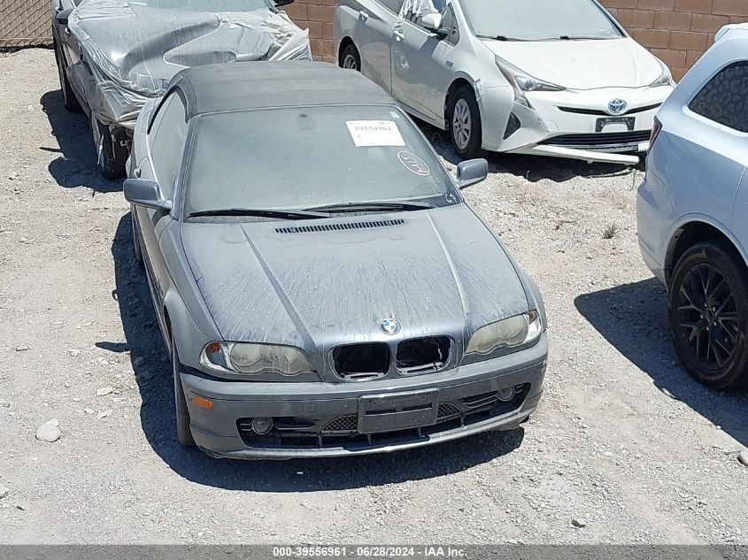 2002 BMW 330Ci VIN: WBABS53462JU93028 Lot: 39556961