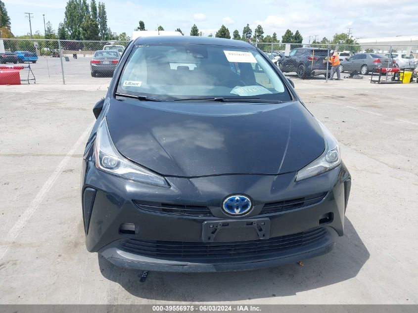 2019 Toyota Prius L Eco VIN: JTDKARFU9K3089475 Lot: 39556975