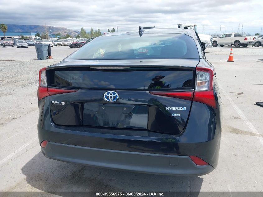 2019 Toyota Prius L Eco VIN: JTDKARFU9K3089475 Lot: 39556975