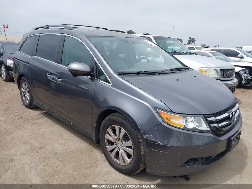 2016 Honda Odyssey Ex-L VIN: 5FNRL5H64GB124093 Lot: 39556979