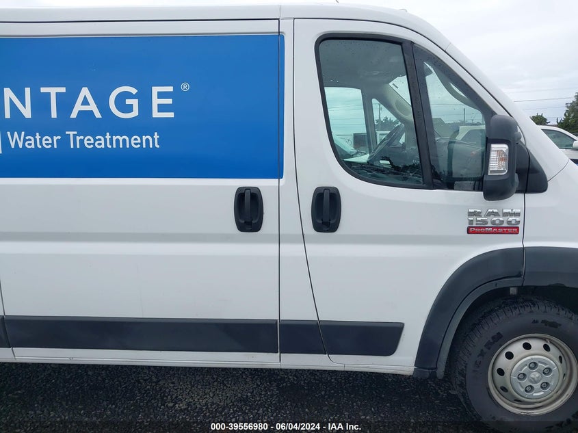 2019 RAM PROMASTER 1500 LOW ROOF 136 WB - 3C6TRVAG7KE528938