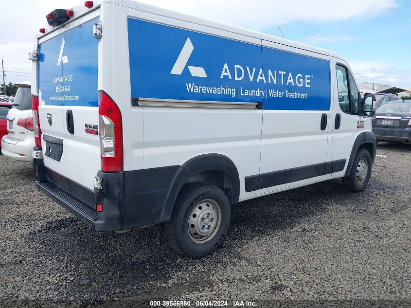 2019 RAM PROMASTER 1500 LOW ROOF 136 WB - 3C6TRVAG7KE528938