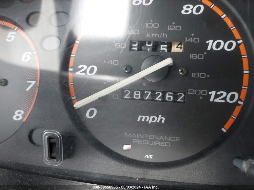 1998 Honda Cr-V Ex VIN: JHLRD1869WC104426 Lot: 39556985