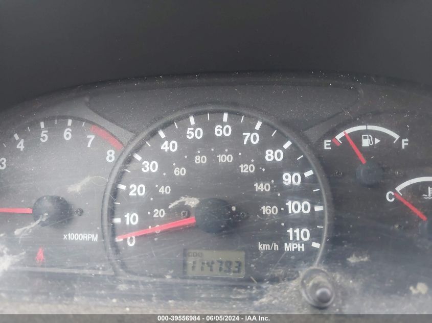 2003 Chevrolet Tracker Hard Top Zr2 VIN: 2CNBJ734236937422 Lot: 39556984