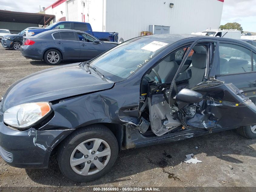 2011 Hyundai Accent Gls VIN: KMHCN4AC2BU612917 Lot: 39556993