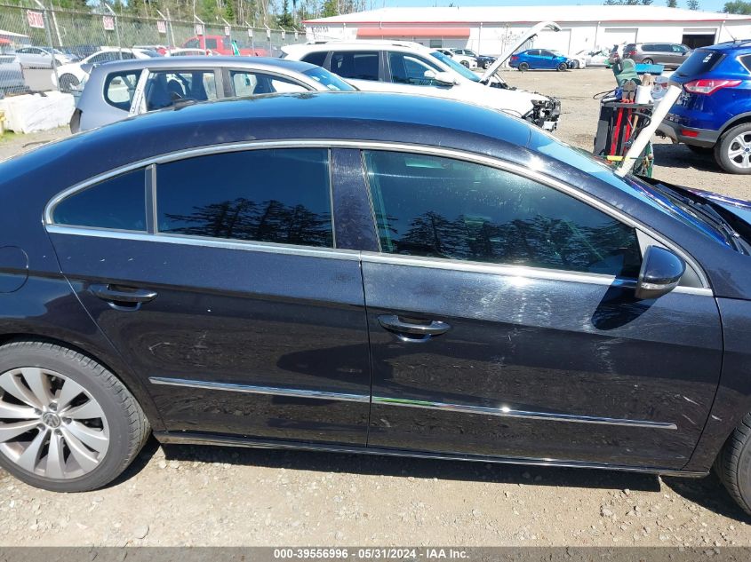 2010 Volkswagen Cc Sport VIN: WVWML7AN6AE517559 Lot: 39556996