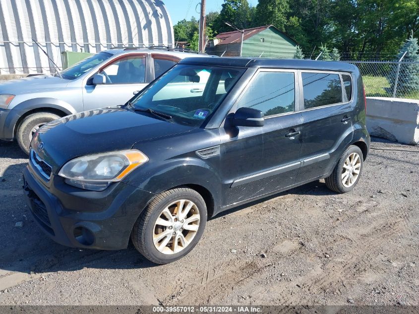 2012 Kia Soul + VIN: KNDJT2A61C7456580 Lot: 39557012