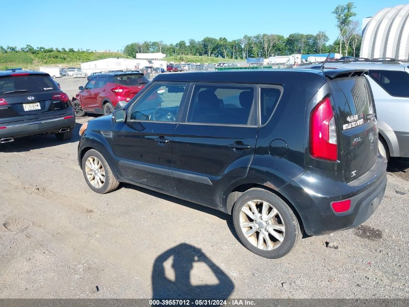 2012 Kia Soul + VIN: KNDJT2A61C7456580 Lot: 39557012