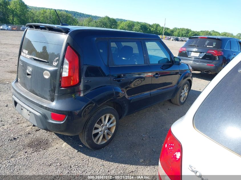 2012 Kia Soul + VIN: KNDJT2A61C7456580 Lot: 39557012