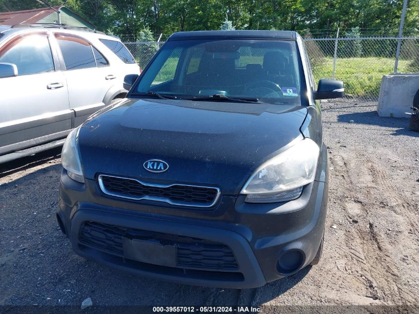 2012 Kia Soul + VIN: KNDJT2A61C7456580 Lot: 39557012