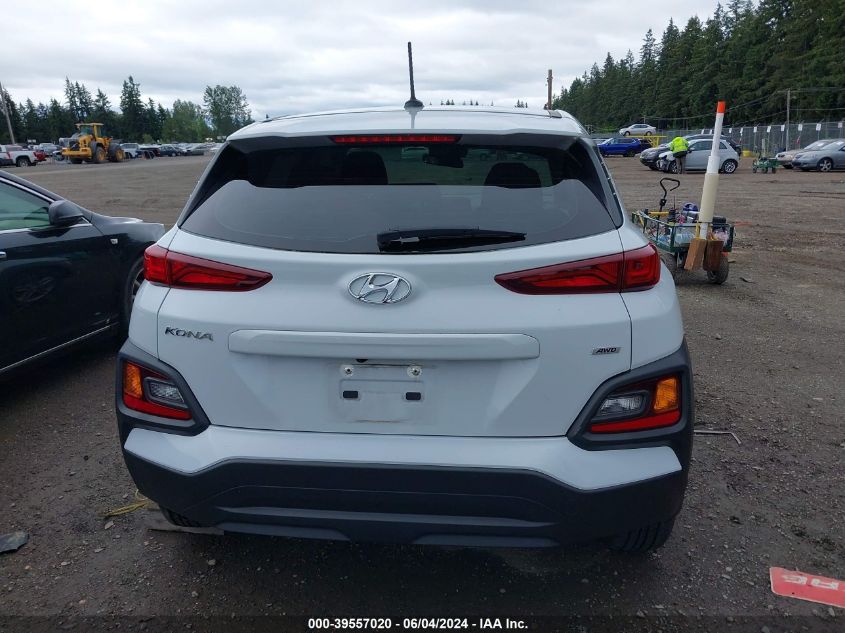 2019 Hyundai Kona Se VIN: KM8K1CAA2KU202019 Lot: 39557020