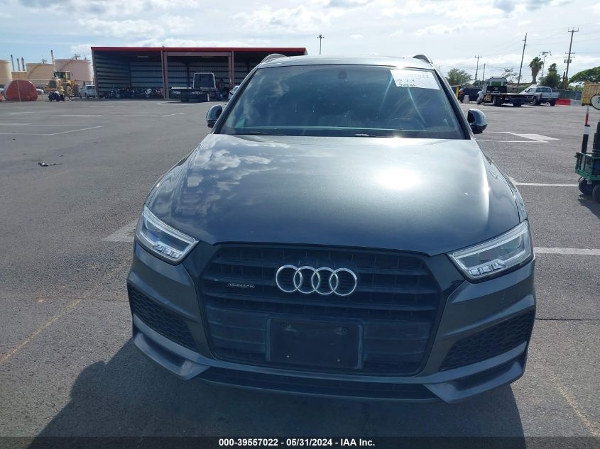 2018 Audi Q3 2.0T Premium/2.0T Sport Premium VIN: WA1JCCFS0JR012839 Lot: 39557022