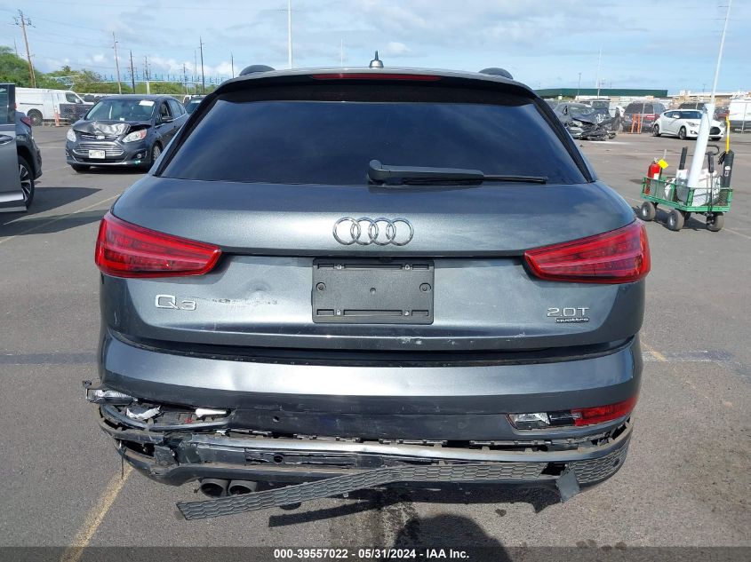 2018 Audi Q3 2.0T Premium/2.0T Sport Premium VIN: WA1JCCFS0JR012839 Lot: 39557022