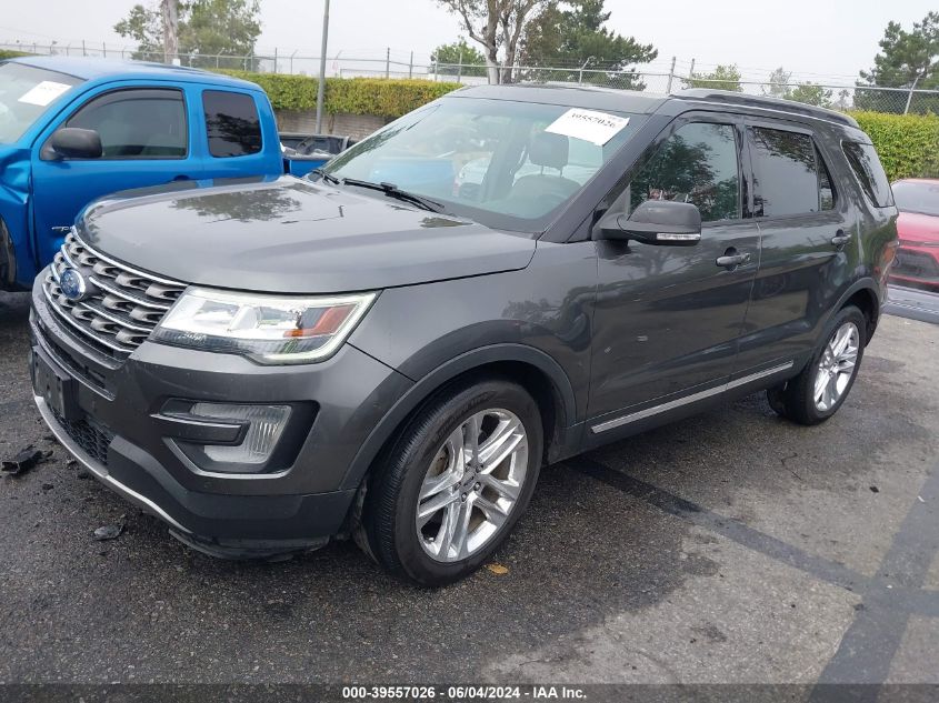 2017 Ford Explorer Xlt VIN: 1FM5K7D85HGA60444 Lot: 39557026