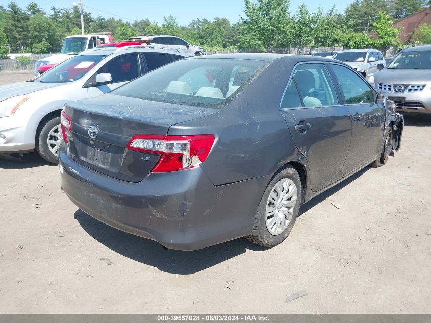 2012 Toyota Camry Le VIN: 4T4BF1FK1CR158576 Lot: 39557028