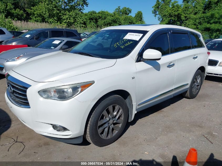 2014 Infiniti Qx60 VIN: 5N1AL0MM8EC523048 Lot: 39557034