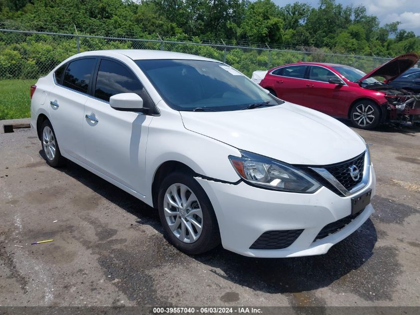 2019 Nissan Sentra Sv VIN: 3N1AB7AP1KY407744 Lot: 39557040